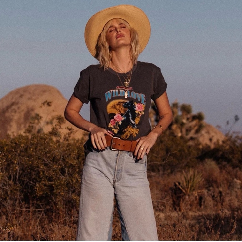 Spell Wild Love Panther Tee M